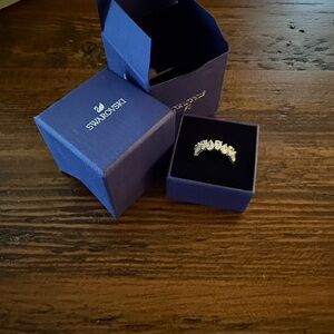 Swarovski Silver and Crystal Embellished Ring